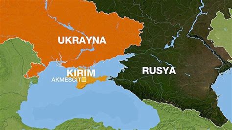 rusya kırım haritası